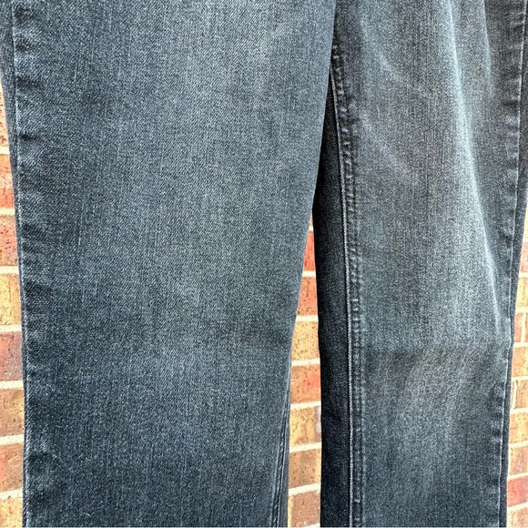 Judy Blue Skinny Fit Fade Black Denim Jean Hi-Waist Hem Stretch Streetwear 7/28 - Picture 7 of 15